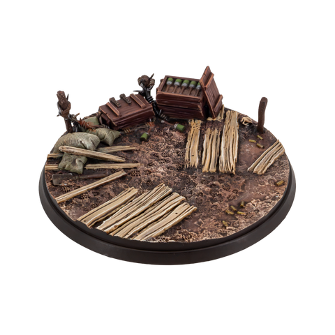 Socle 80 mm No Man's Land peint