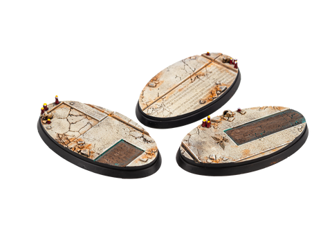 Socle 75×42 mm Fallen Empire peint