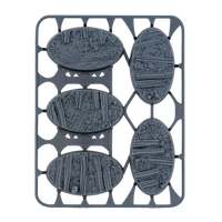 Socle 60×35 mm No Man's Land — grappe résine