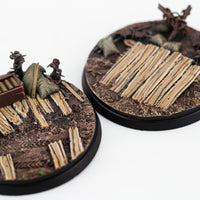 Socle 60 mm No Man's Land — détail texture