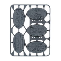 Socle 60×35 mm Fallen Empire — grappe résine