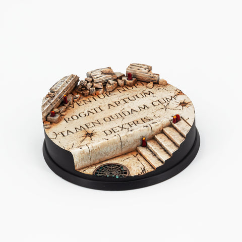 Socle 80 mm Fallen Empire peint