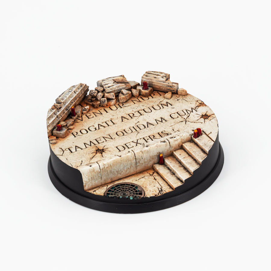 Socle 80 mm Fallen Empire peint