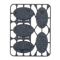 Socle 60×35 mm Old City — grappe résine
