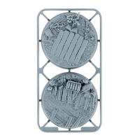 Socle 60 mm No Man's Land — grappe résine