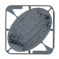 Socle 105×70 mm Fallen Empire — grappe résine