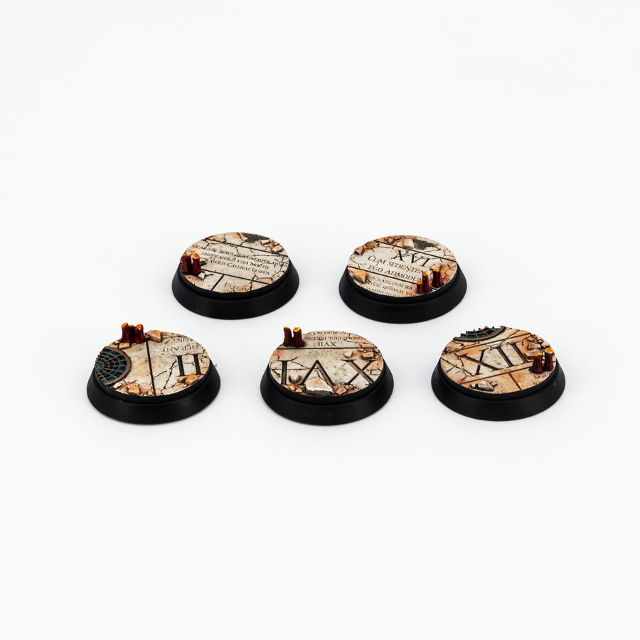 Socle 28 mm Fallen Empire peint