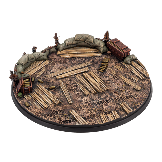Socle 130 mm No Man's Land peint