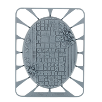 Socle 120 mm Old City — grappe résine