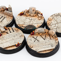 Socle 40 mm Fallen Empire — détail texture