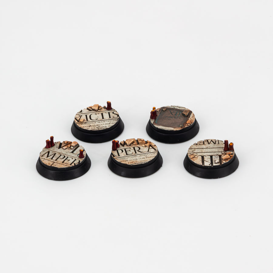 Socle 25 mm Fallen Empire peint