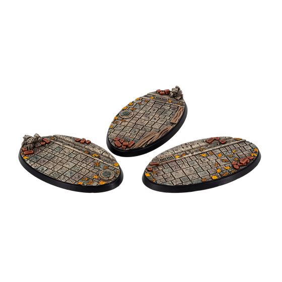 Socle 90x52 mm Old City peint