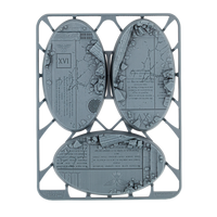 Socle 90x52 mm Fallen Empire — grappe résine