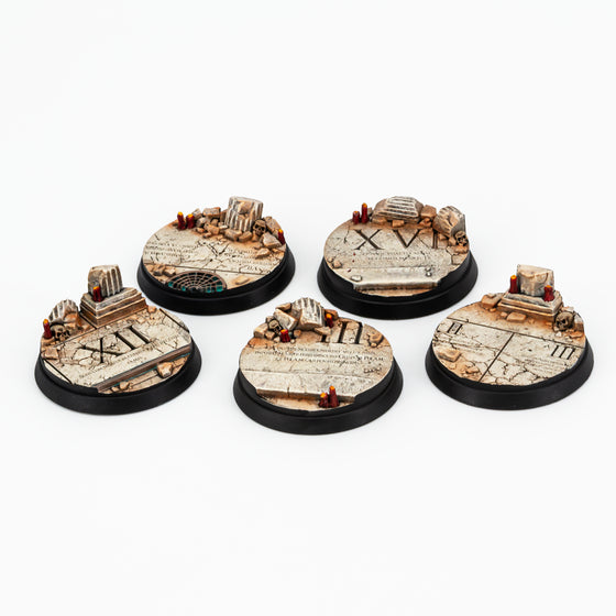 Socle 40 mm Fallen Empire peint