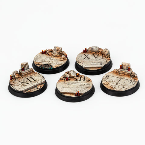 Socle 40 mm Fallen Empire peint