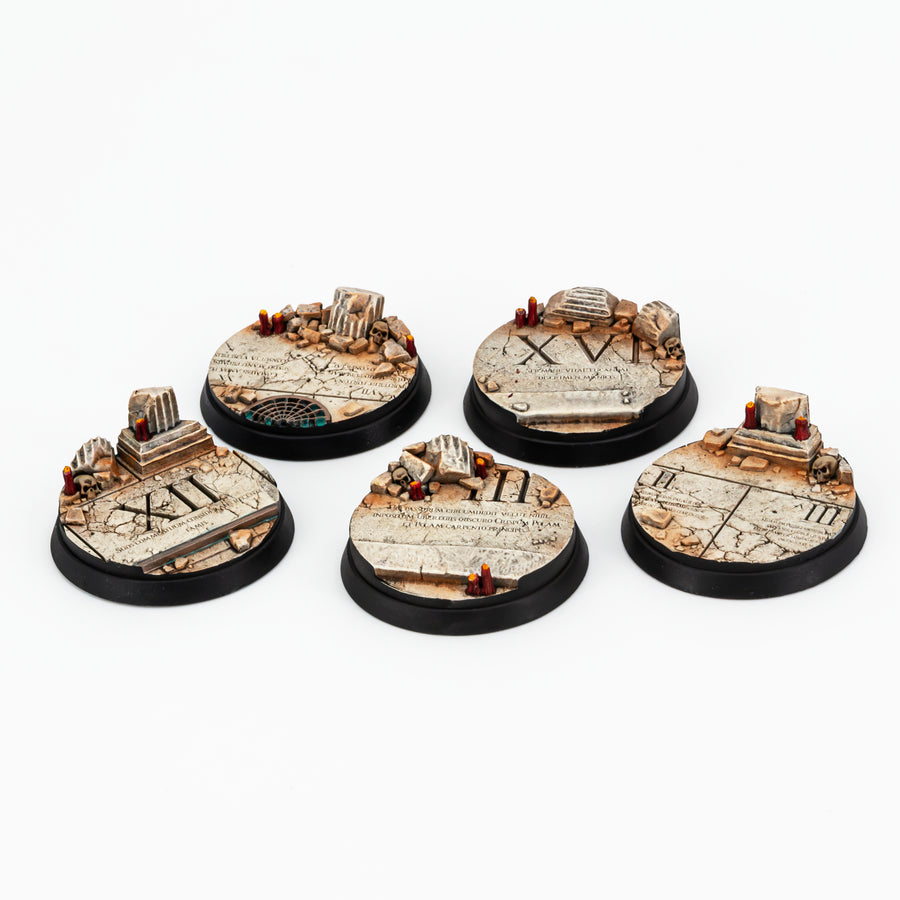 Socle 40 mm Fallen Empire peint