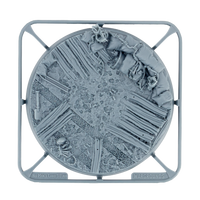 Socle 90 mm No Man's Land — grappe résine
