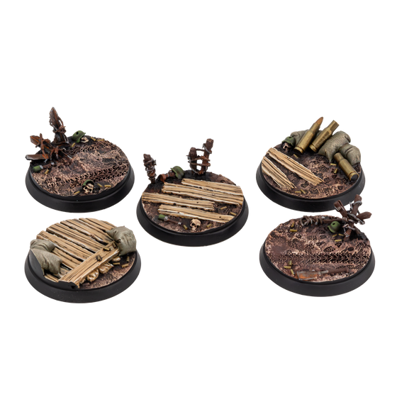 Socle 40 mm No Man's Land peint