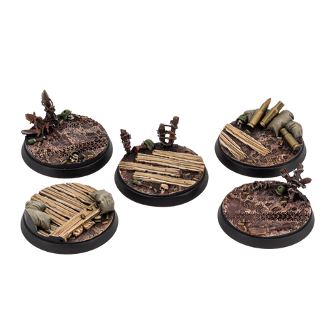 Socle 40 mm No Man's Land peint