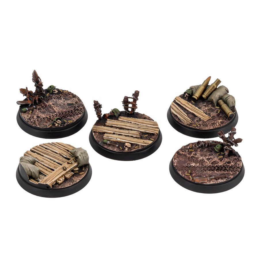 Socle 40 mm No Man's Land peint
