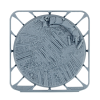 Socle 100 mm No Man's Land — grappe résine